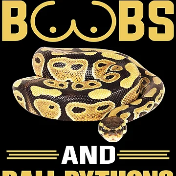 Artwork thumbnail, Ball python lovers by HeckinGoodVinyl