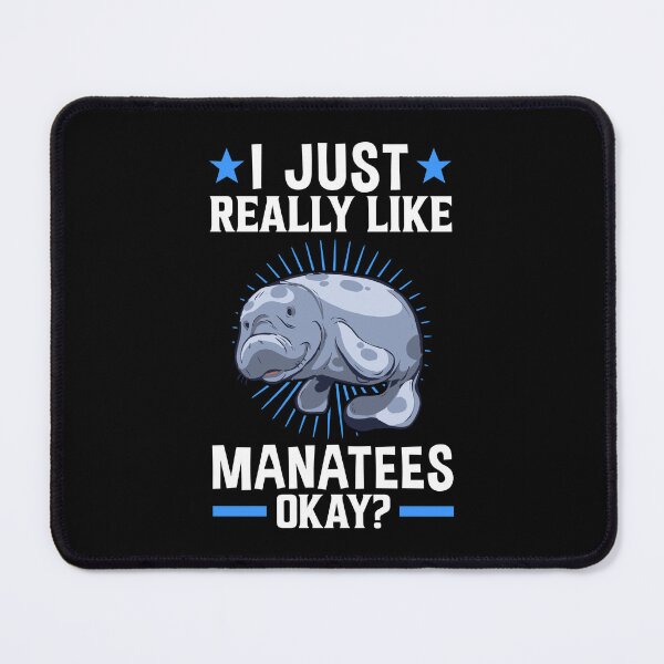 Item preview, I like manatees marine mammals manatee designed and sold by madgrfx.