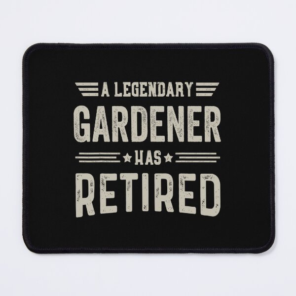 Item preview, The Legendary gardener Has Retired T Shirt, gardener Retirement Party Gift, Legend, Retiring Birthday Christmas Gift designed and sold by xlnv.