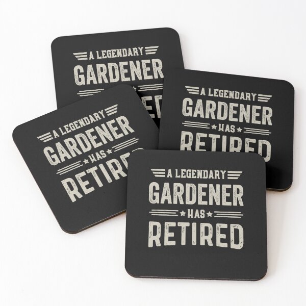 Item preview, The Legendary gardener Has Retired T Shirt, gardener Retirement Party Gift, Legend, Retiring Birthday Christmas Gift designed and sold by xlnv.