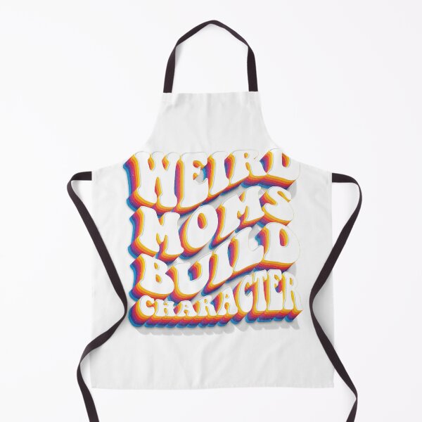 Item preview, Weird Moms Build Character Best Mother’s Day Gift Idea, 90s Groovy Quote designed and sold by Quotesigner.