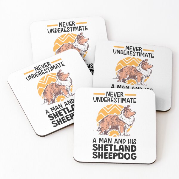 Item preview, Never underestimate Shetland Sheepdog designed and sold by madgrfx.