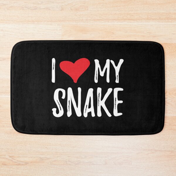 Item preview, I Love My Snake   designed and sold by HeckinGoodVinyl.