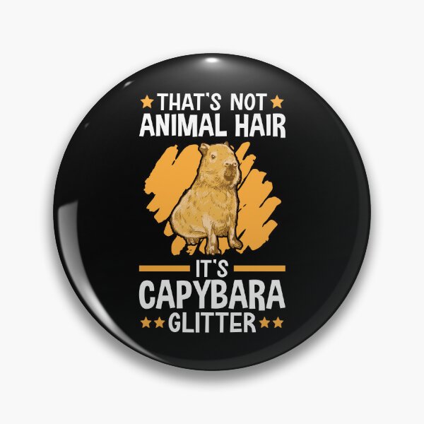 Item preview, Capybara Glitter South American Capybara designed and sold by madgrfx.