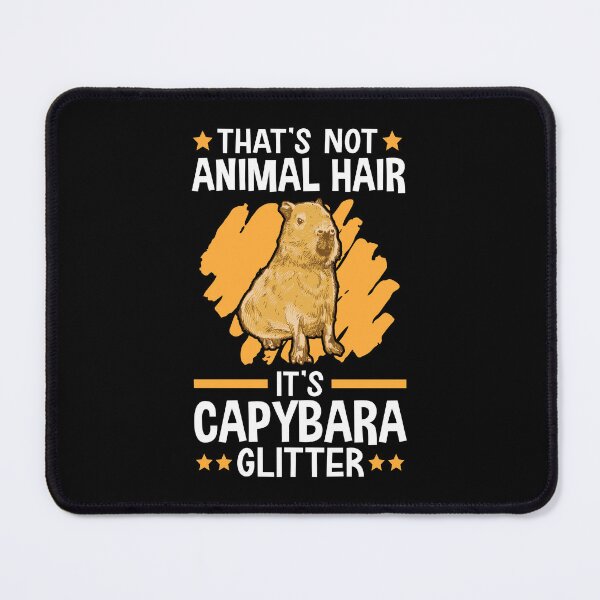Item preview, Capybara Glitter South American Capybara designed and sold by madgrfx.