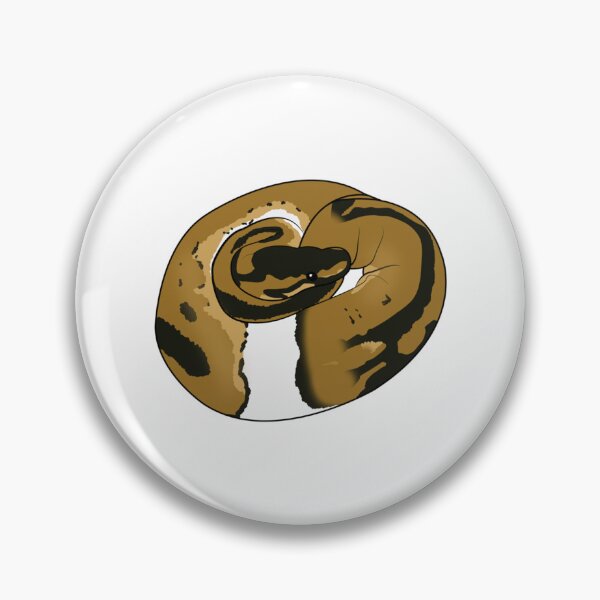 Item preview, Balled Ball Python   designed and sold by HeckinGoodVinyl.