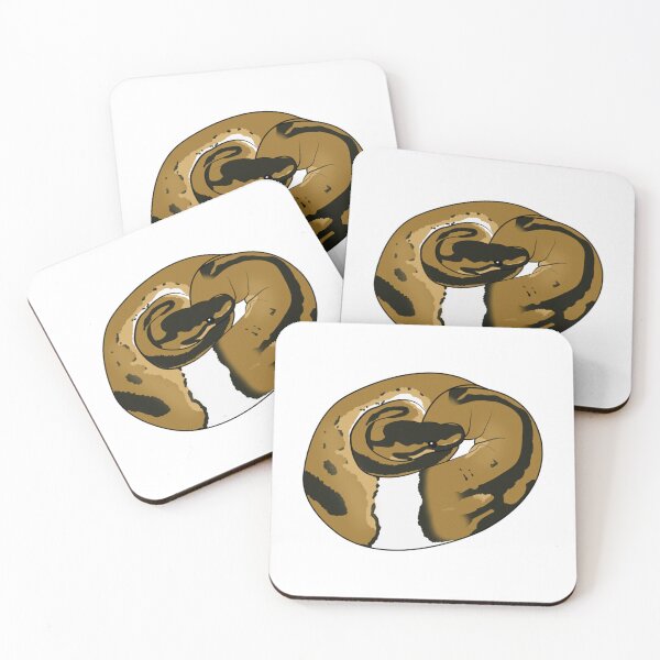 Item preview, Balled Ball Python   designed and sold by HeckinGoodVinyl.