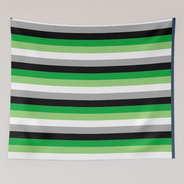 Item preview, AROMANTIC FLAG HORIZONTAL designed and sold by Jackie Saad Robinson.