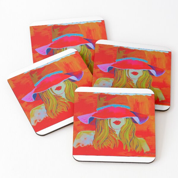 Item preview, Girl in Hat prints designed and sold by Brenda  Knoll.