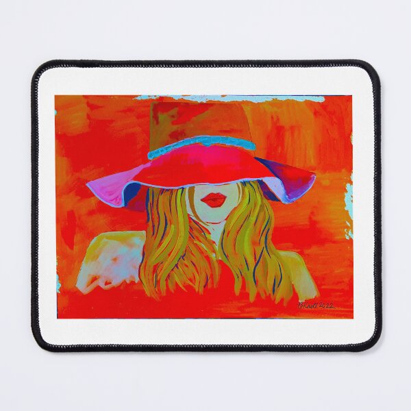 Item preview, Girl in Hat prints designed and sold by Brenda  Knoll.