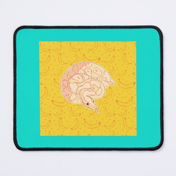 Item preview, Banana Ball Python       designed and sold by HeckinGoodVinyl.