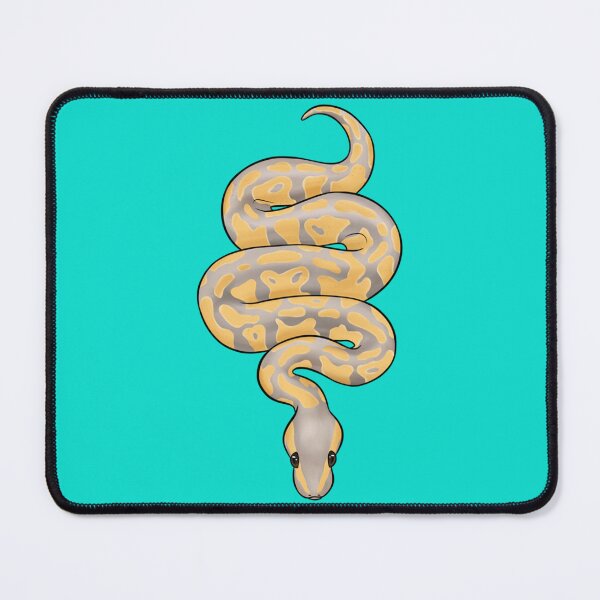 Item preview, Banana Ball Python     designed and sold by HeckinGoodVinyl.