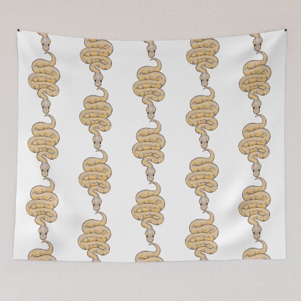 Item preview, Banana Ball Python     designed and sold by HeckinGoodVinyl.
