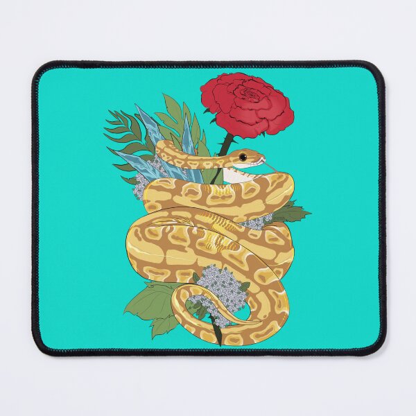 Item preview, Banana Ball Python    designed and sold by HeckinGoodVinyl.