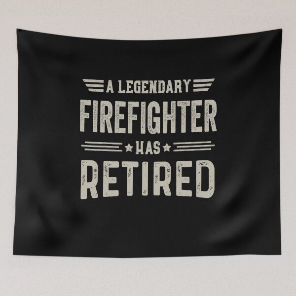 Item preview, The Legendary firefighter Has Retired T Shirt, firefighter Retirement Party Gift, Legend, Retiring Birthday Christmas Gift designed and sold by xlnv.