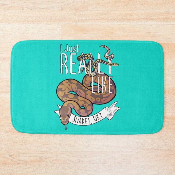 Item preview, I Just Really Like Snakes, OK   designed and sold by HeckinGoodVinyl.