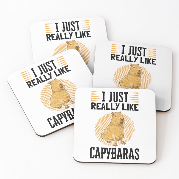Item preview, I like capybaras South American capybara designed and sold by madgrfx.