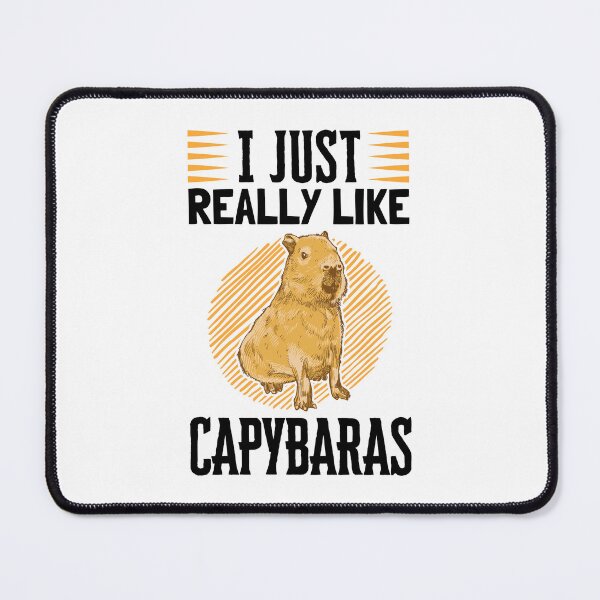 Item preview, I like capybaras South American capybara designed and sold by madgrfx.