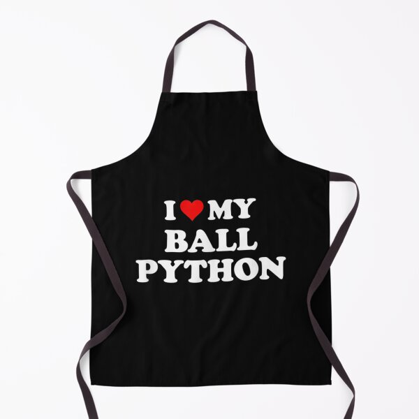 Item preview, I Love My Ball Python Funny Snake Reptile Lover  Long Sleeve  designed and sold by HeckinGoodVinyl.