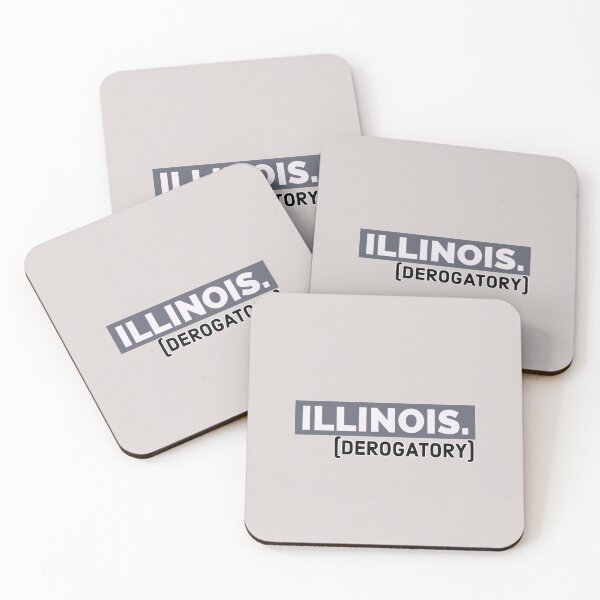 Item preview, Illinois. (derogatory) designed and sold by bewareofpossum.