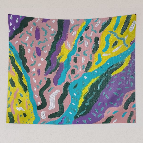 Item preview, Expressive Abstract in Multi-colors designed and sold by DanielleGensler.