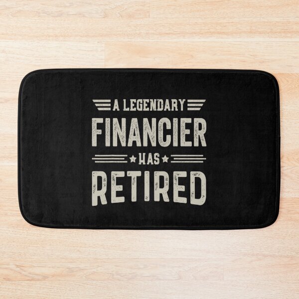 Item preview, The Legendary financier Has Retired T Shirt, financier Retirement Party Gift, Legend, Retiring Birthday Christmas Gift designed and sold by xlnv.