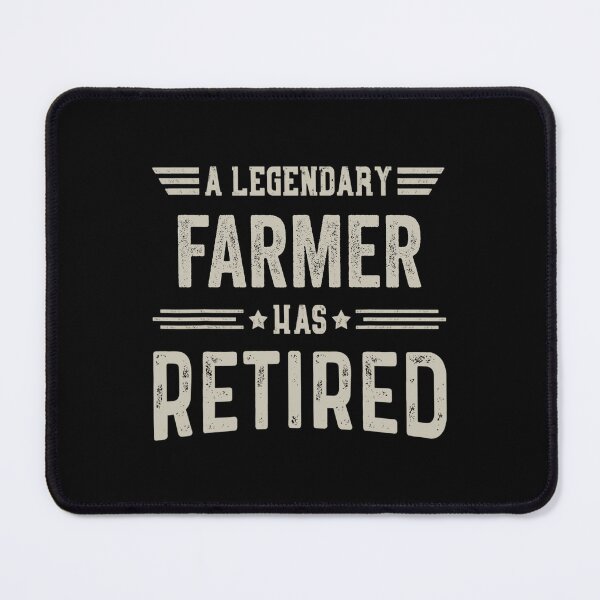 Item preview, The Legendary farmer Has Retired T Shirt, farmer Retirement Party Gift, Legend, Retiring Birthday Christmas Gift designed and sold by xlnv.