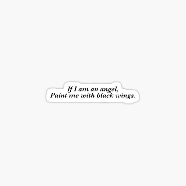 Item preview, Interview With The Vampire book quote Sticker designed and sold by tired-vamp.