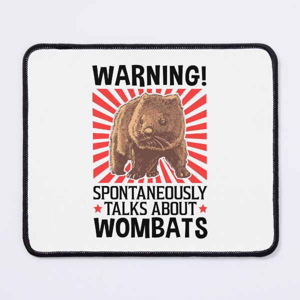 Item preview, Talk spontaneously about wombat's marsupial designed and sold by madgrfx.