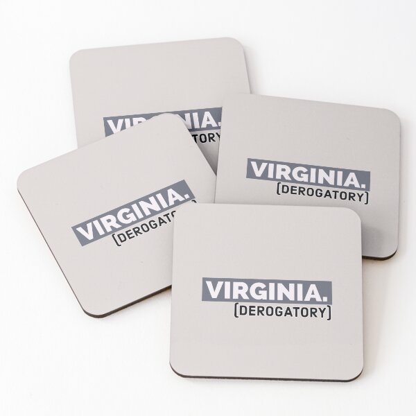 Item preview, Virginia. (derogatory) designed and sold by bewareofpossum.