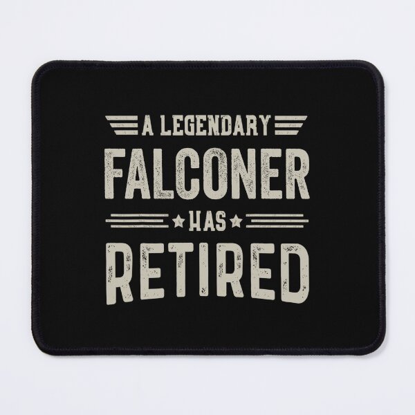 Item preview, The Legendary falconer Has Retired T Shirt, falconer Retirement Party Gift, Legend, Retiring Birthday Christmas Gift designed and sold by xlnv.