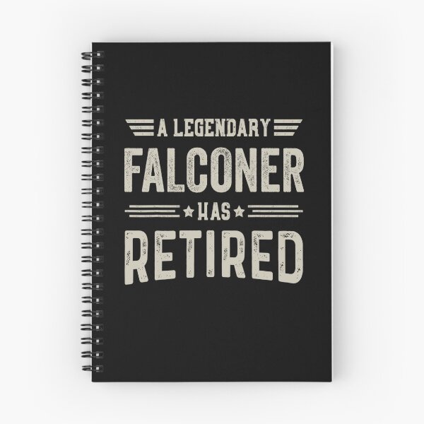 Item preview, The Legendary falconer Has Retired T Shirt, falconer Retirement Party Gift, Legend, Retiring Birthday Christmas Gift designed and sold by xlnv.