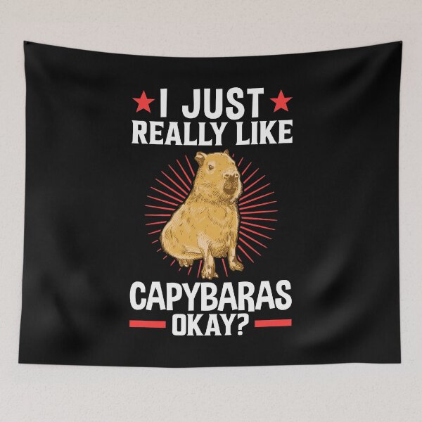 Item preview, I like Capybara South America Capybara designed and sold by madgrfx.