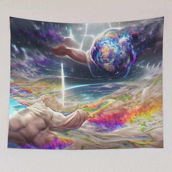 Item preview, The power of god over earth designed and sold by djal-lk.