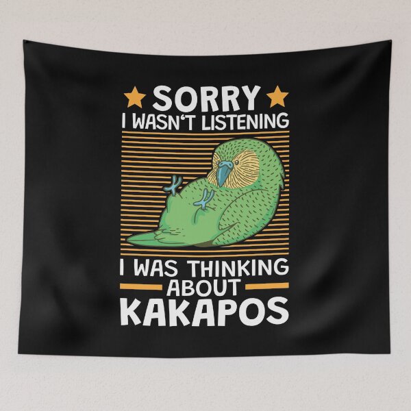 Item preview, I was thinking about Kakapo's flightless parrot designed and sold by madgrfx.
