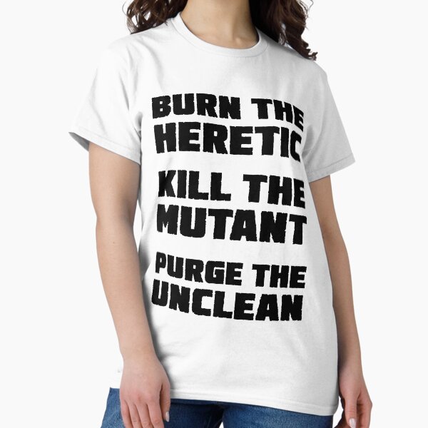Item preview, Burn the Heretic (dark text) designed and sold by conform.
