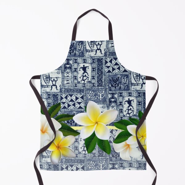 Item preview, Hawaiian Petroglyph Tapa and Plumeria designed and sold by J Marielle Designs.