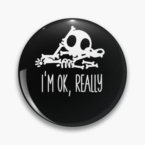 Item preview, I'm OK, Really Halloween Design designed and sold by Peter Stawicki.