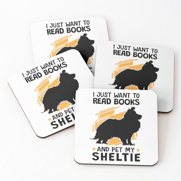 Item preview, Read books and pet the Shetland Sheepdog designed and sold by madgrfx.