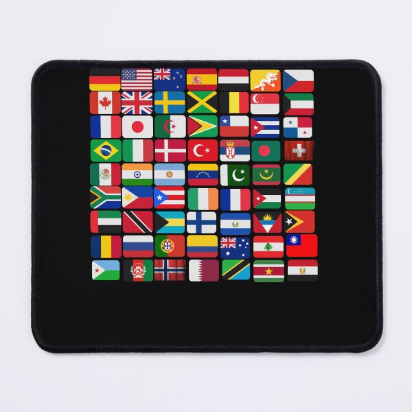 Item preview, Flags of the Countries of the World International Graphic Cool Designs designed and sold by Norstyle.