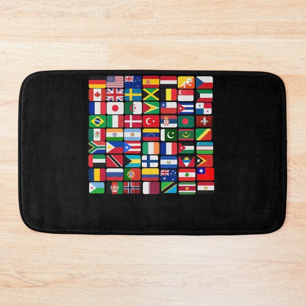 Item preview, Flags of the Countries of the World International Graphic Cool Designs designed and sold by Norstyle.