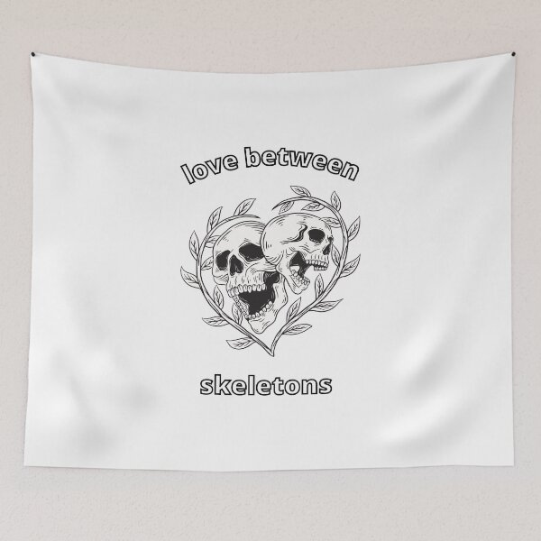 Item preview, Love between skeletons designed and sold by ROBOUE.