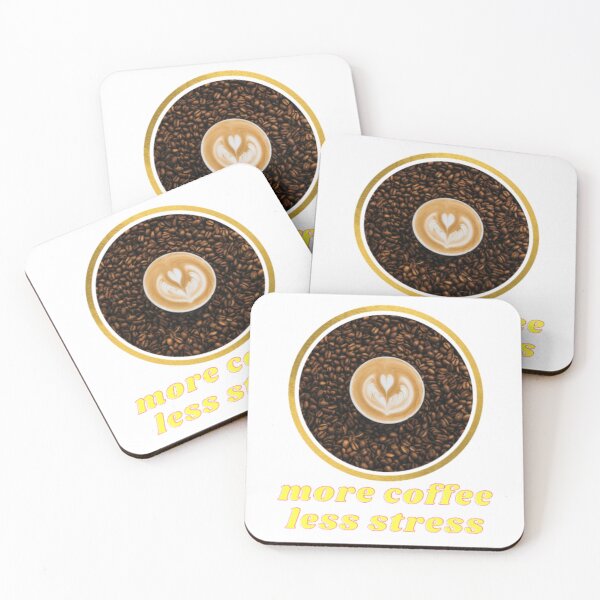 Item preview, More Coffee Less Stress  designed and sold by monteartist.