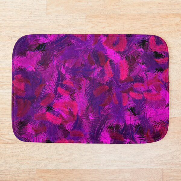 Item preview, Pink and Purple Palm Tree Leaves Graphic Design designed and sold by Narkusdesign.