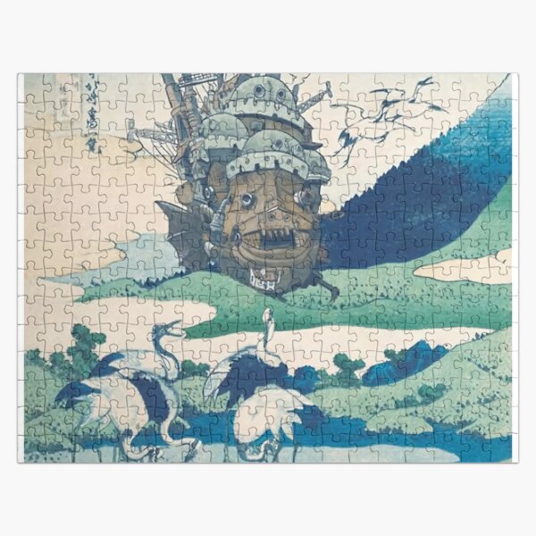 500 Piece Totoro Fishing Jigsaw Puzzle - Ensky Studio Ghibli Japan