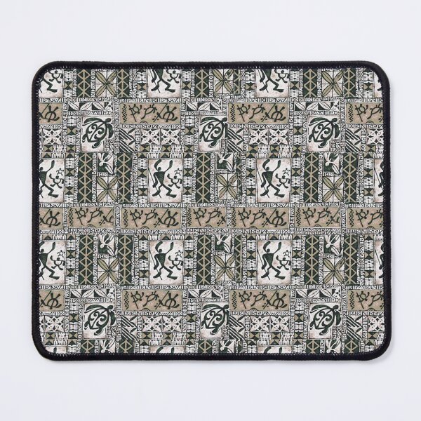 Item preview, Hawaiian Vintage Petroglyph Tapa designed and sold by J Marielle Designs.