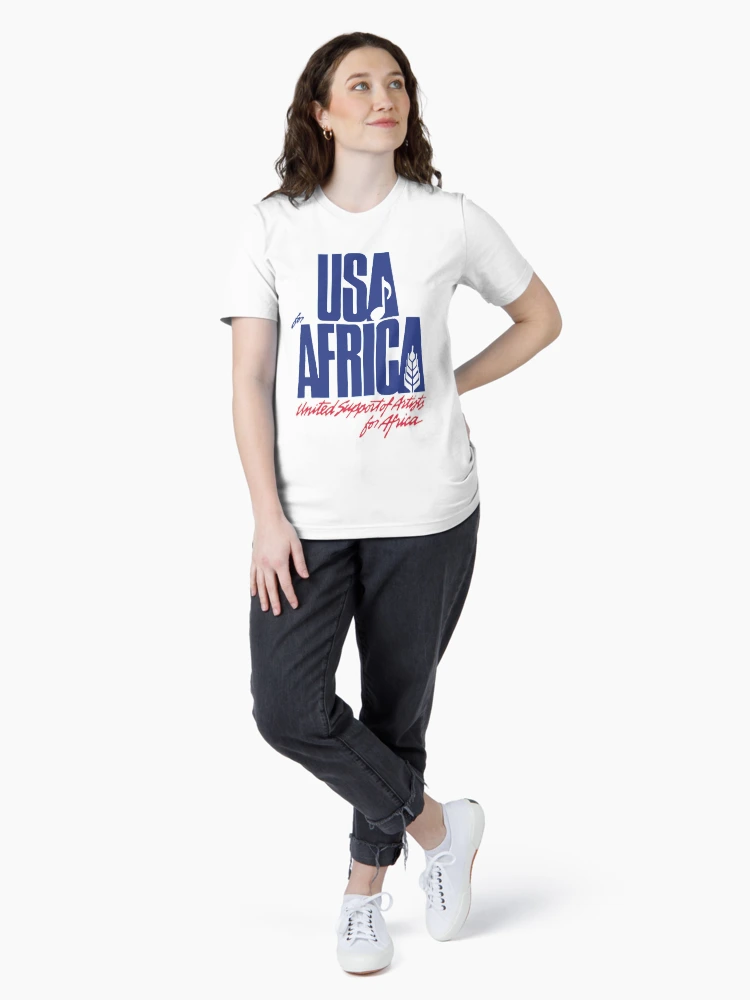 珍品　パキ綿　we are the world Tシャツ　USA AFRICA 珍品 パキ綿 we are the world Tシャツ USA AFRICA