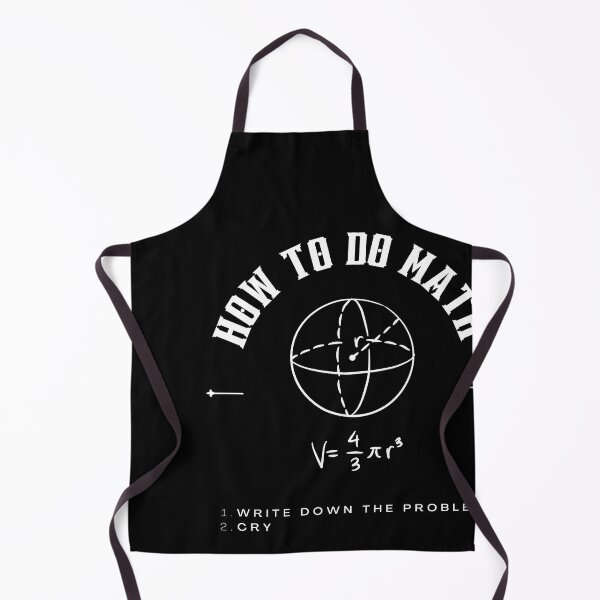 Item preview, How To Do Math Funny Quote designed and sold by kryative.