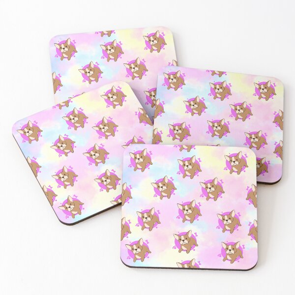 Item preview, Unicorn Pastel Frenchie pattern design. designed and sold by Doggymadness.