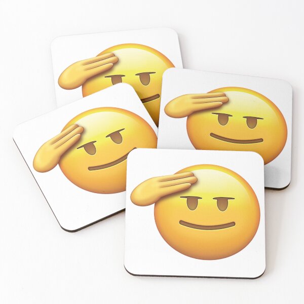 Item preview, salute emoji designed and sold by cloud-fallen.